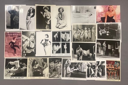 Group of Movie Pinups and Nudes