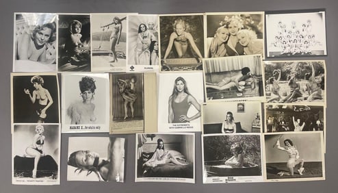 Group of Movie Pinups and Nudes