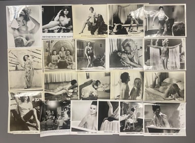 Group of Movie Pinups and Nudes
