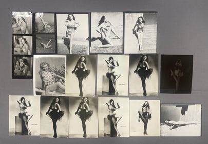 Group of Hollywood Pinups and Nudes