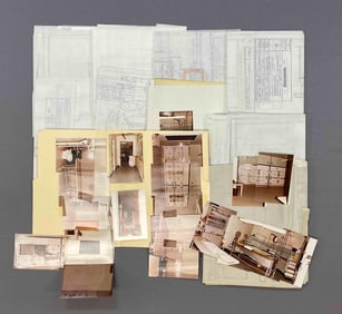 1984 City Heat Movie Set Blueprints and Photographs