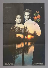 1968 Simon and Garfunkel Poster