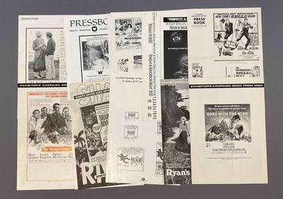 Group of Assorted Press Books