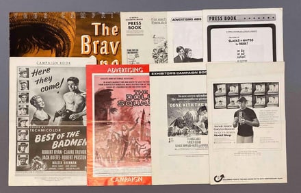 Group of Assorted Press Books