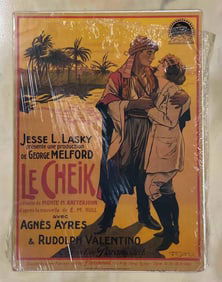 1989 The Sheik Rudolph Valentino Poster Copy