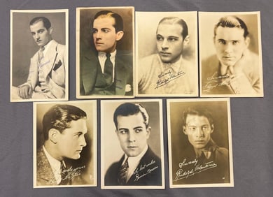 Group of Hollywood Movie Star Photographs