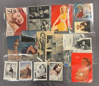 Group of Marilyn Monroe Ephemera