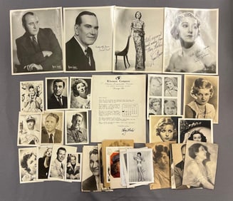 Group of Hollywood Star Photographs