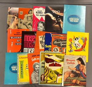 Group of Hollywood Film Press Books
