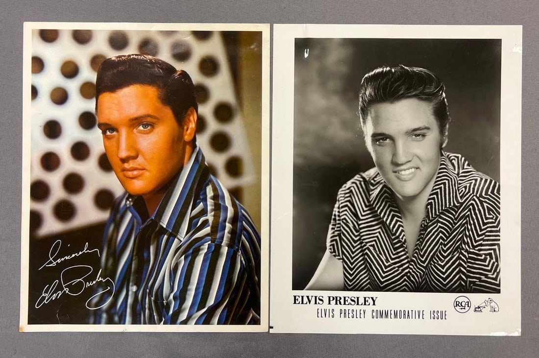 Group of 2 Elvis Presley PR Items (1 of 2)