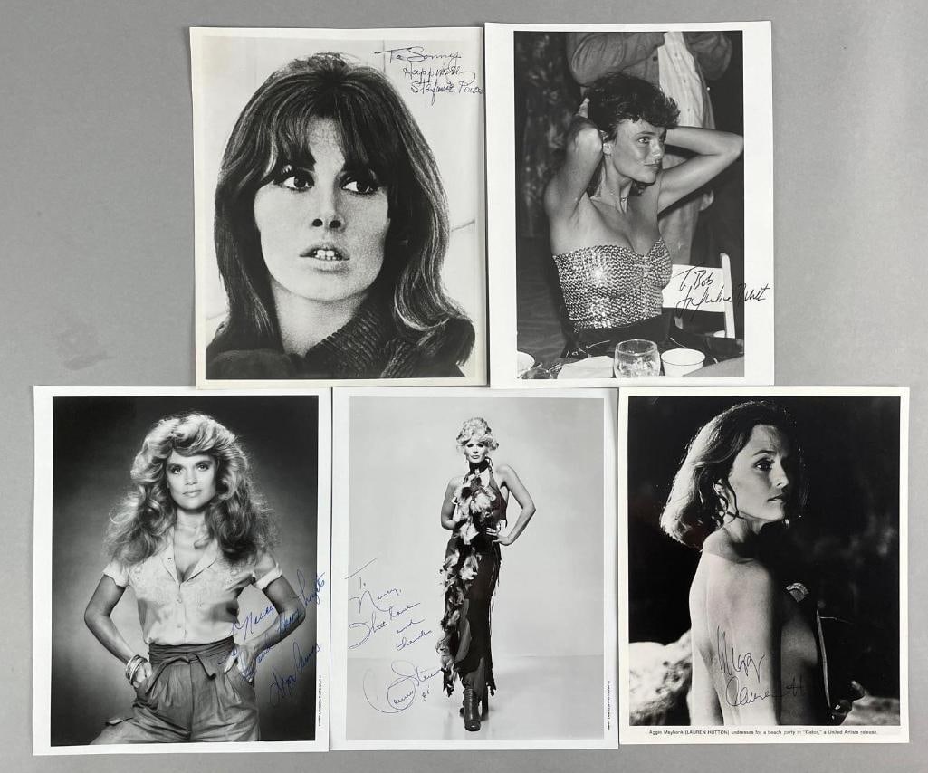 Group of 5 Signed Hollywood Actress Photographs (1 of 4)