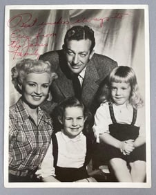 Signed Betty Grable Photograph