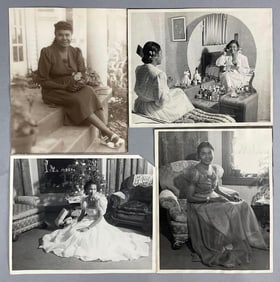 Group of 4 Vintage Portrait Photographs