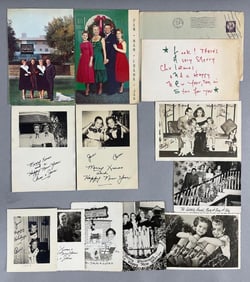 Group of 12 Vintage Frankie Laine Collection Holiday Cards