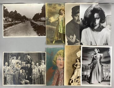 Group of 8 Vintage Hollywood Photographs