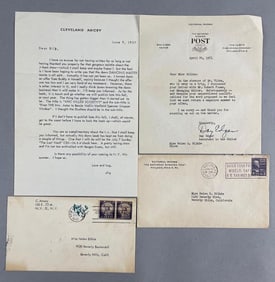 Group of 2 Helen S. Bilkie Addressed Letters