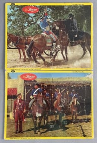 Group of 2 Jaymar Walt Disneys Zorro Picture Puzzles