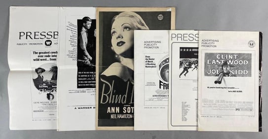 Group of 5 Vintage Press Books