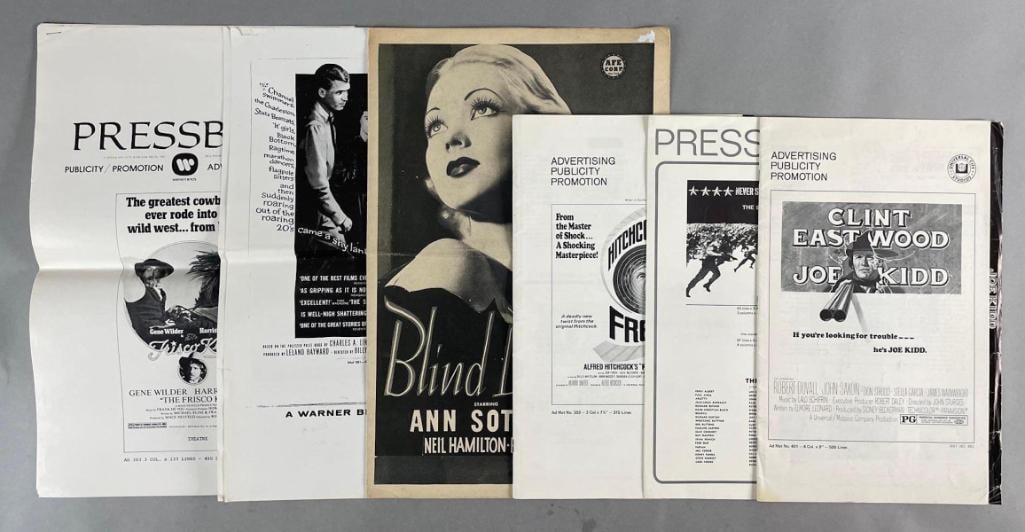 Group of 5 Vintage Press Books (1 of 6)