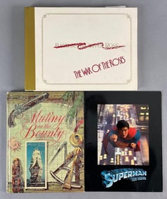 Group of 3 Vintage Original Movie Programs