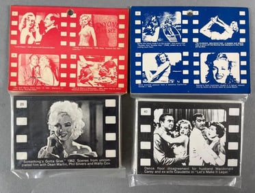 Group of 2 Marilyn Monroe Trade Card Sets