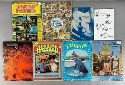 Group of 8 Hollywood Books, Plays and More