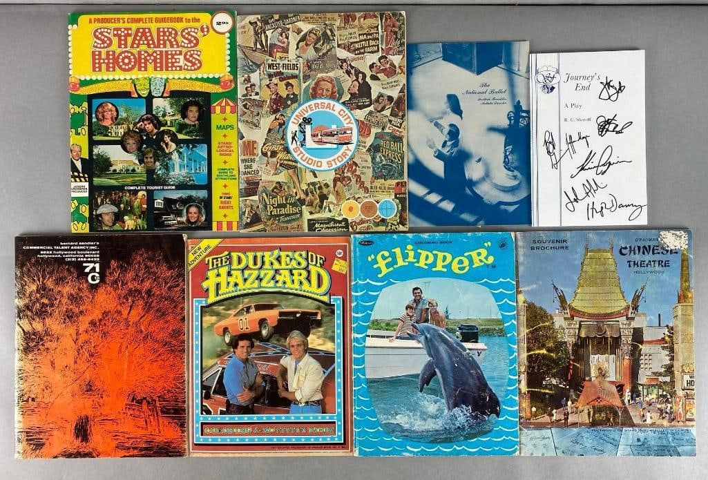 Group of 8 Hollywood Books, Plays and More (1 of 4)