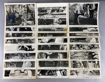 Group of 24 Rare Vintage Stills of The Ten Commandments