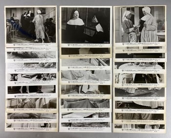 Group of 26 Vintage The Nuns Story Stills
