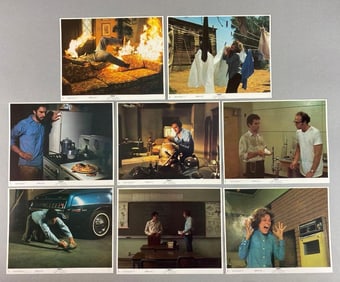 Group of 8 1975 Bug Horror Film Mini Lobby Cards