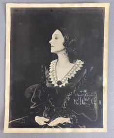 Signed Katharine Cornell Photograph