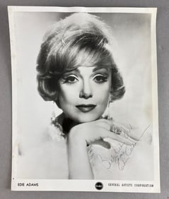 Signed Edie Adams Photograph