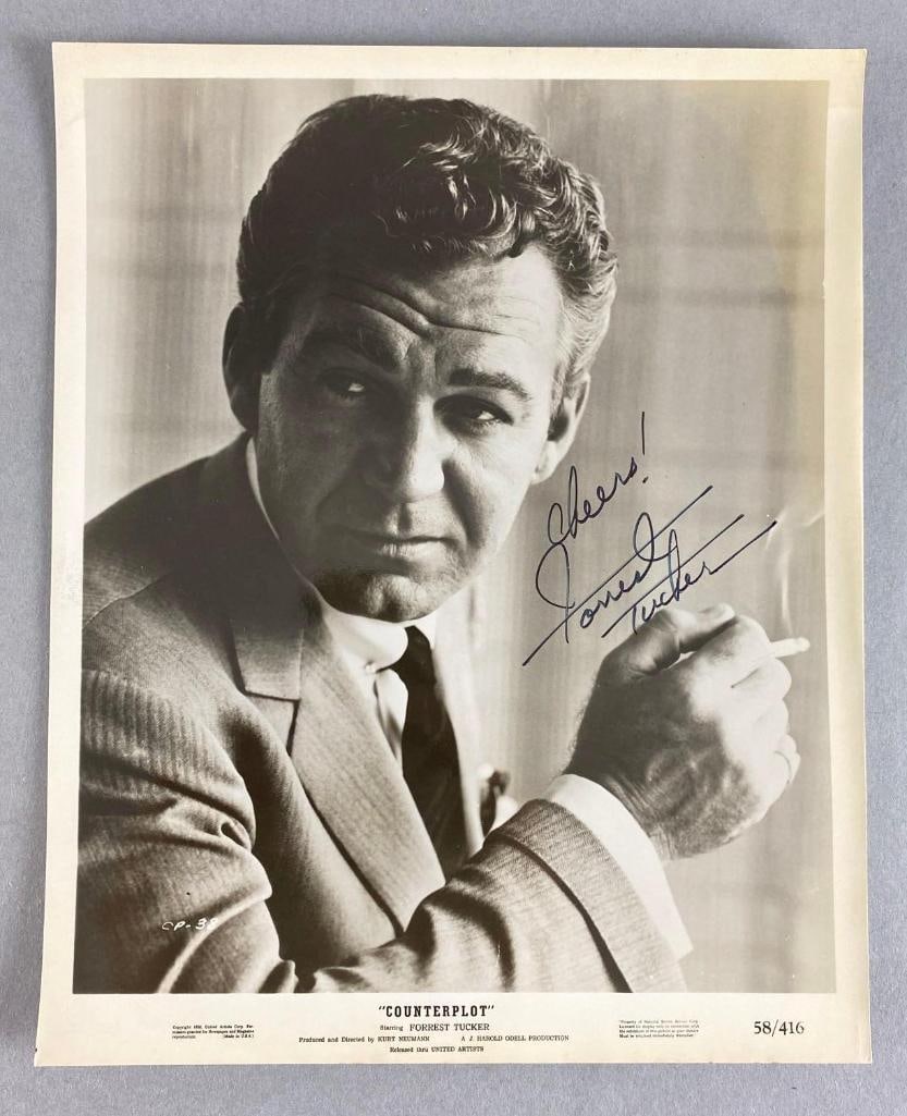 Signed Forest Tucker Photograph (1 of 2)