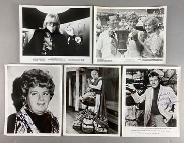 Group of 5 Autographed Photographs