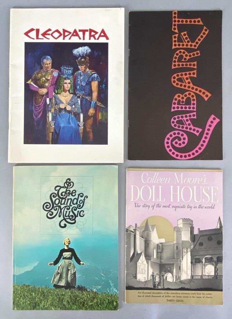 Group of 4 Movie Programs (1 of 4)