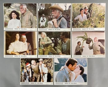 Group of 8 1976 Shout at the Devil Mini Lobby Cards