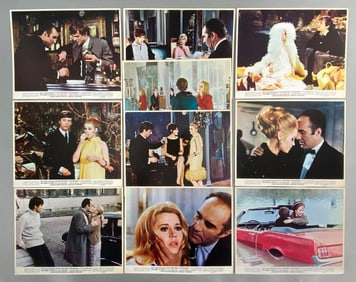 Group of 10 1966 The Game is Over Mini Lobby Cards