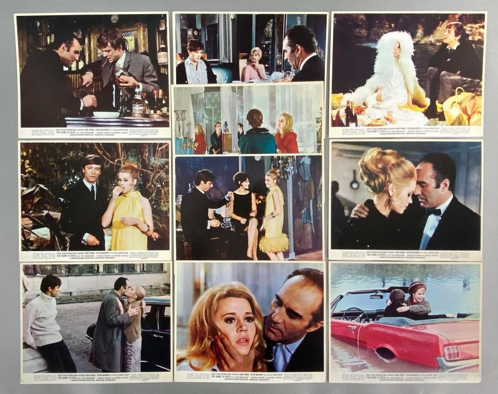 Group of 10 1966 The Game is Over Mini Lobby Cards (1 of 4)
