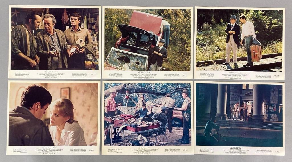 Group of 6 1967 The Flim-Flam Man Mini Lobby Cards (1 of 4)