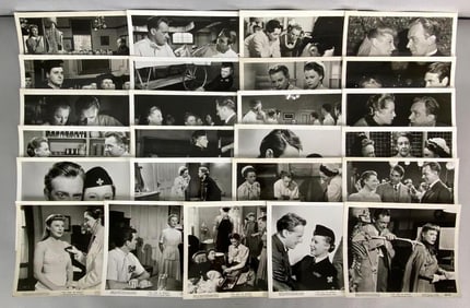 Set of 25 1952 The Girl in White Stills