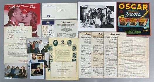 Group of 10+ Movie Music Ephemera and More