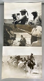 Group of 3 1968 Blue Behind the Scenes Photos