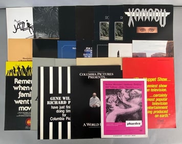 Group of 24 Film Advertisements