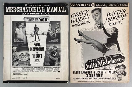 Group of 2 MGM and Paramount Press Books