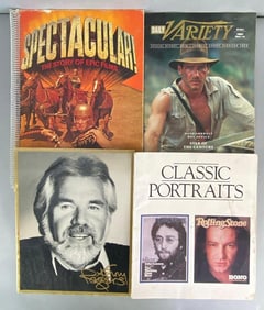 Group of 4 Large Film and Pop Culture Portfolios