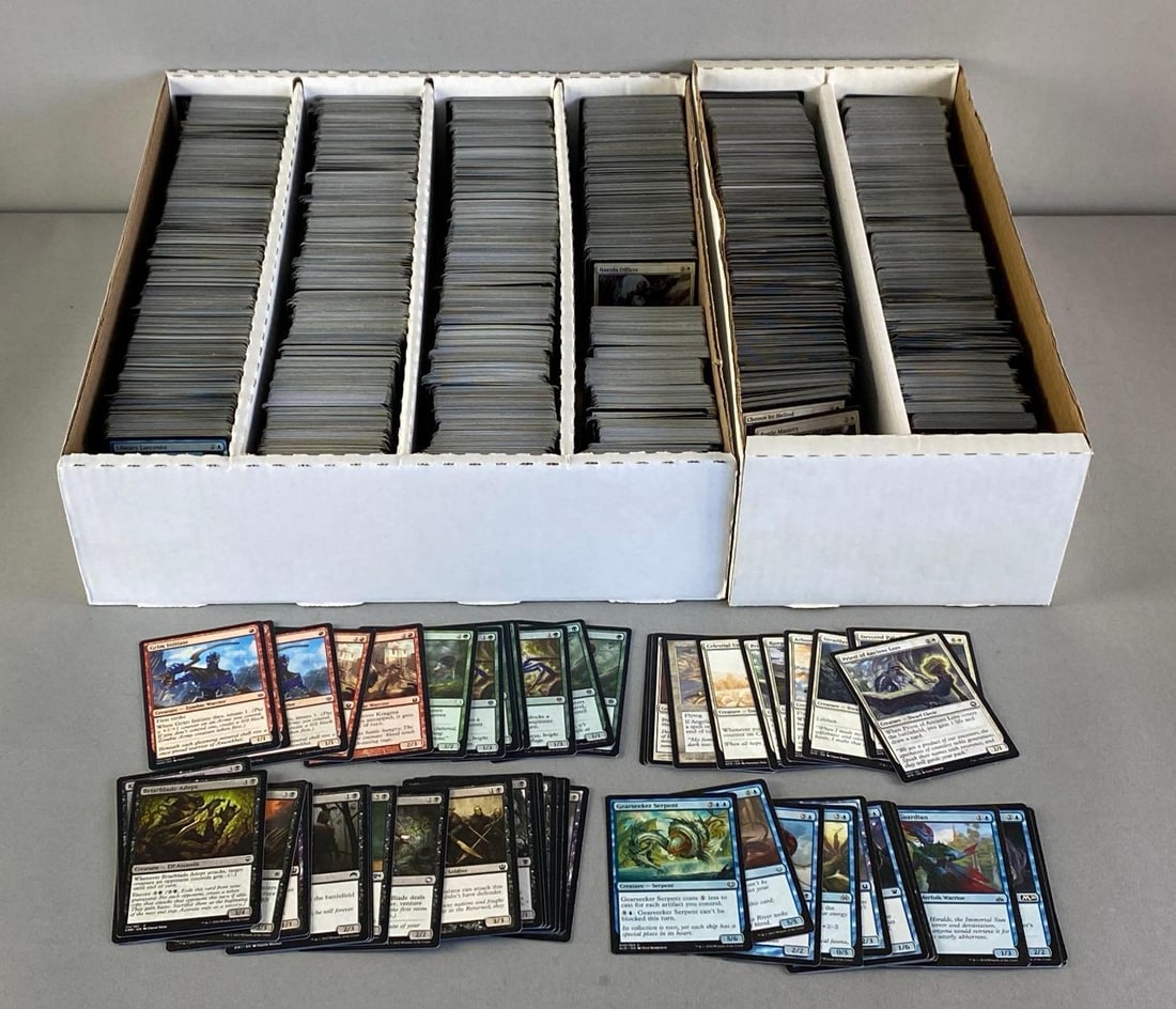 Group of 4500+ Magic The Gathering Trading Cards (1 of 2)