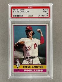 1976 Topps Steve Carlton #355 PSA 9