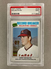 1977 Topps Nolan Ryan #234 PSA 9