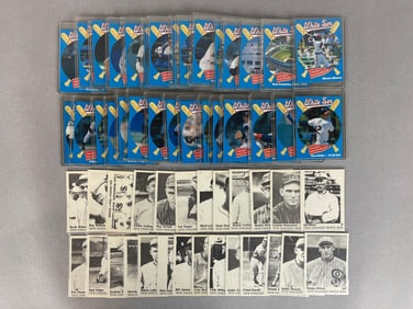 1975 TCMA 1919 Chicago White Sox Near Set + 1989 Coca Cola Chicago White Sox Team Set