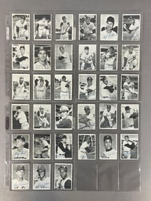 1969 Topps Deckle Edge Complete Mid - High Grade Set